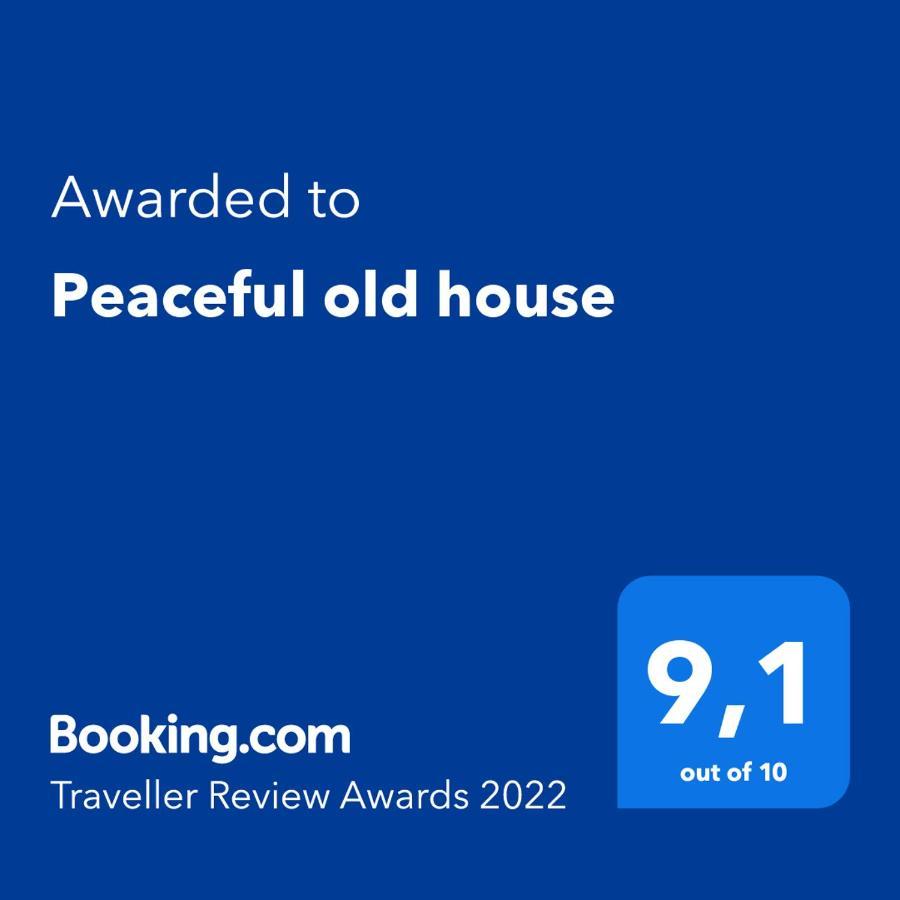 Вилла Peaceful Old House Бовец Экстерьер фото